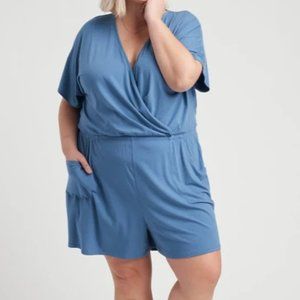 Universal Standard - Nora Cross Front Romper - 10